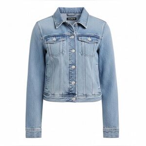 NWT J. Crew Light Blue Jean Jacket